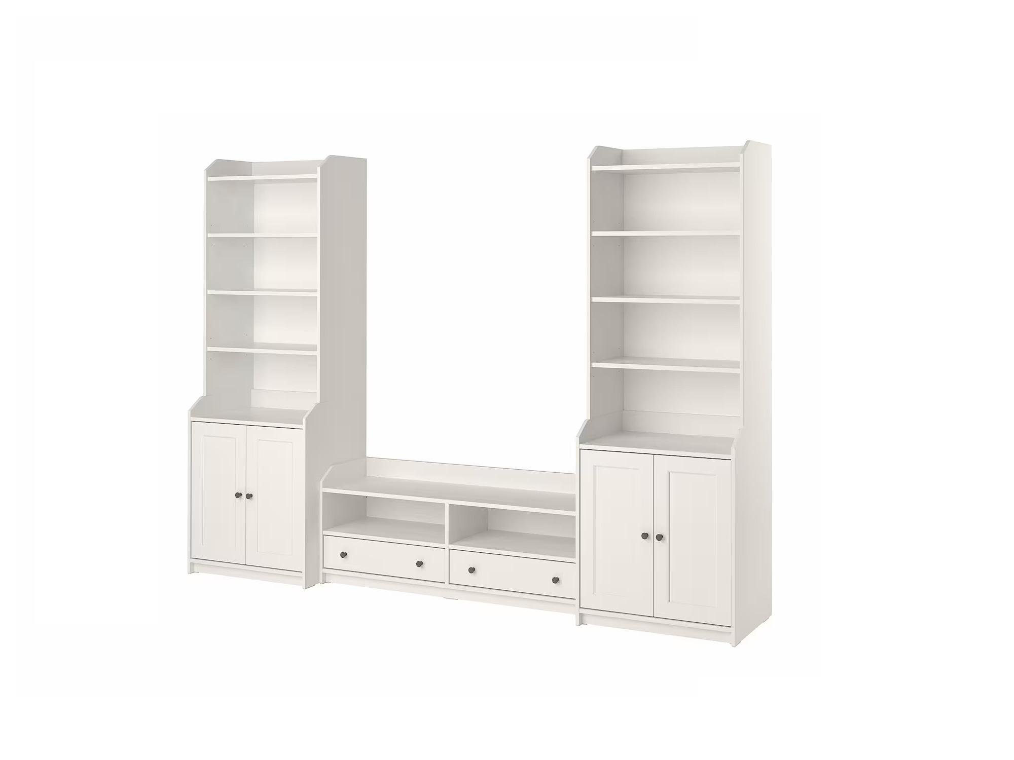 Стенка Хауга 523 white ИКЕА (IKEA) изображение товара