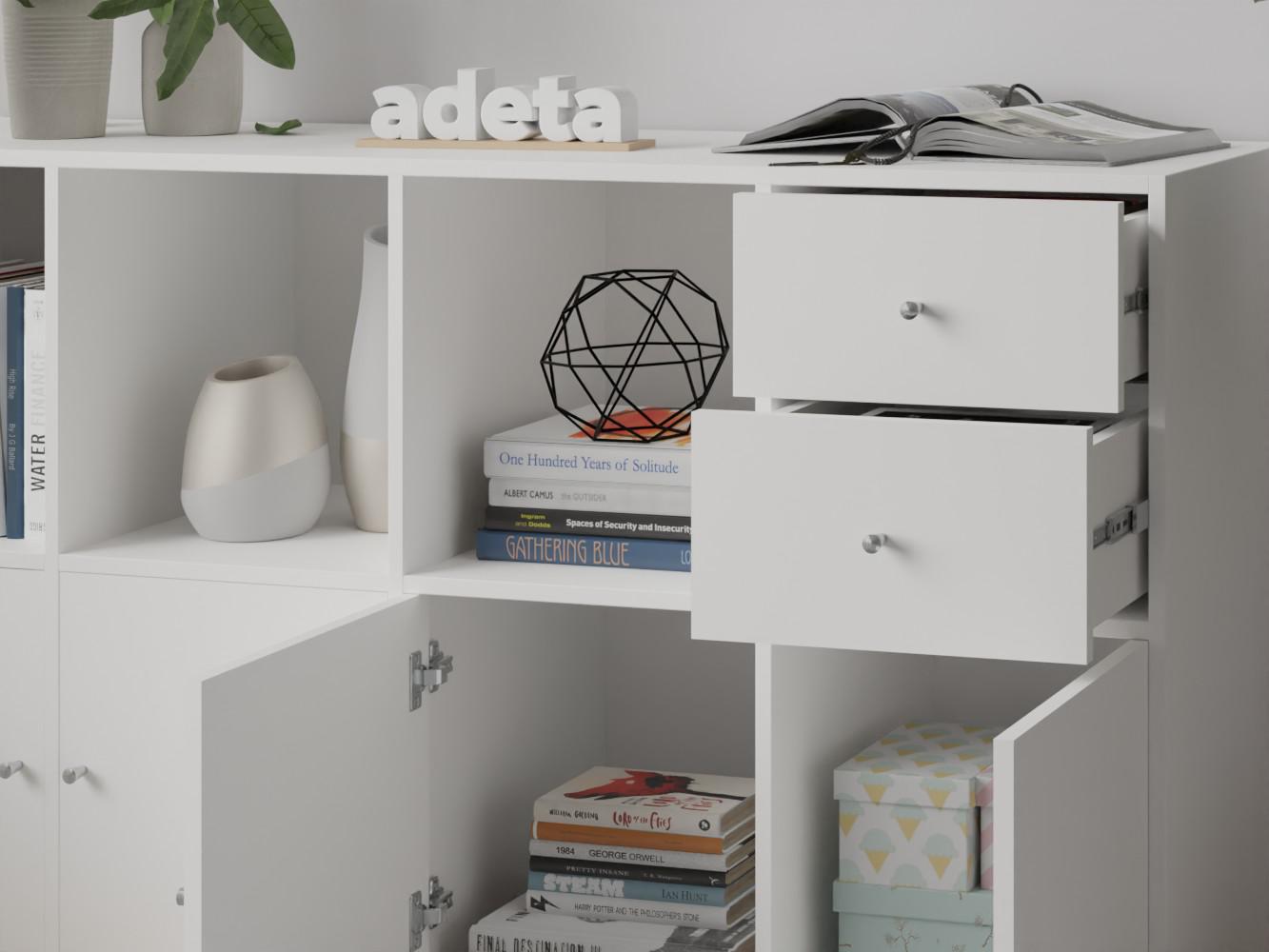 Стеллаж Билли 127 white ИКЕА (IKEA) изображение товара