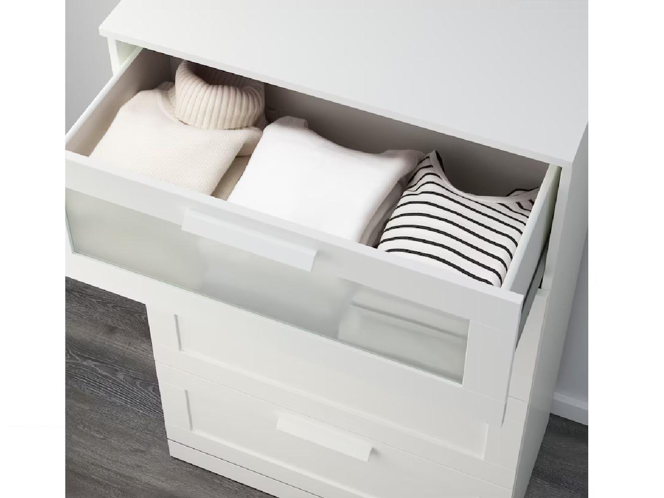 Комод Бримнэс 14 white ИКЕА (IKEA) изображение товара