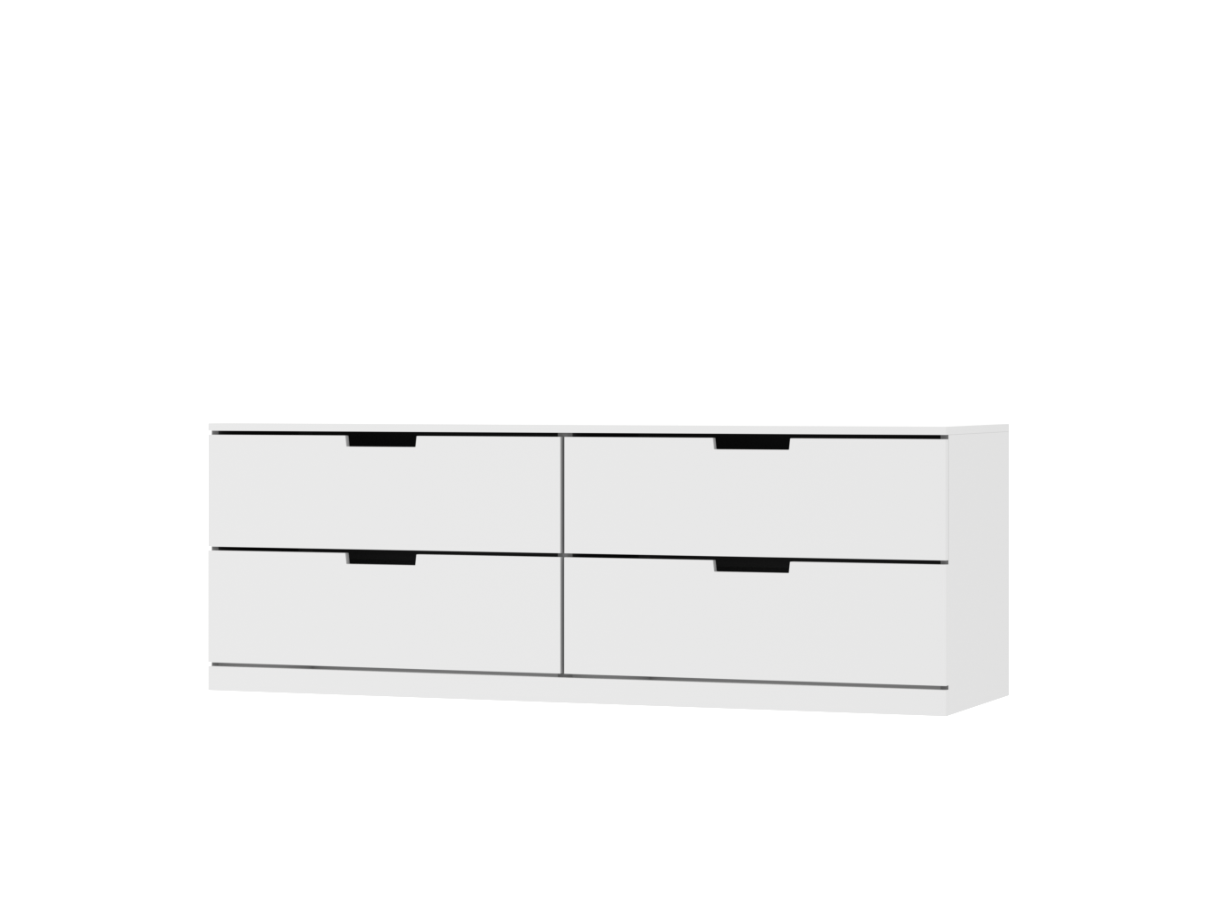 Комод Нордли 22 white ИКЕА (IKEA) изображение товара