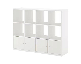 Изображение товара Стеллаж Каллакс 222 white ИКЕА (IKEA) на сайте adeta.ru