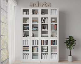 Изображение товара Книжный шкаф Билли 353 white ИКЕА (IKEA) на сайте adeta.ru