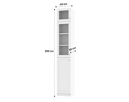 Изображение товара Книжный шкаф Билли 356 white ИКЕА (IKEA) на сайте adeta.ru